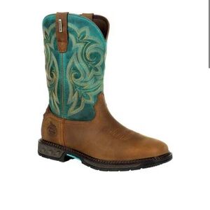 Georgia Boot Carbo-Tec LT Women's Waterproof Pull-On Boot